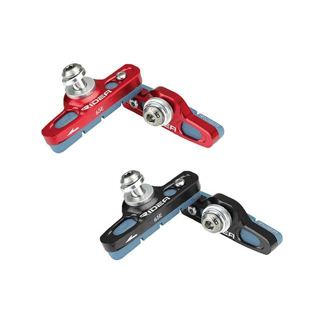 リデア（自転車） BSR-65ETi Caliper Brake Shoes チタンボルト カラー ブラック BSR-65ETi