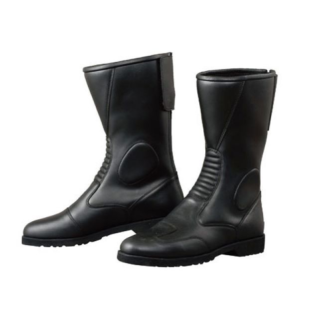 コミネ K202 バックジッパーブーツ(ブラック) タイプ - サイズ 25.0cm ・05-114|モトメガネ 店