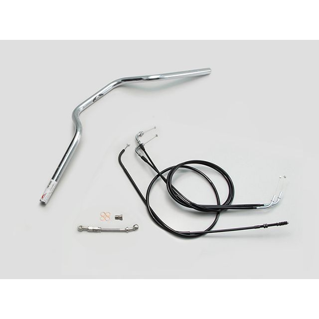 ハリケーン ヨーロピアン3型 ハンドルSET（クロームメッキ） W800 H717-072C