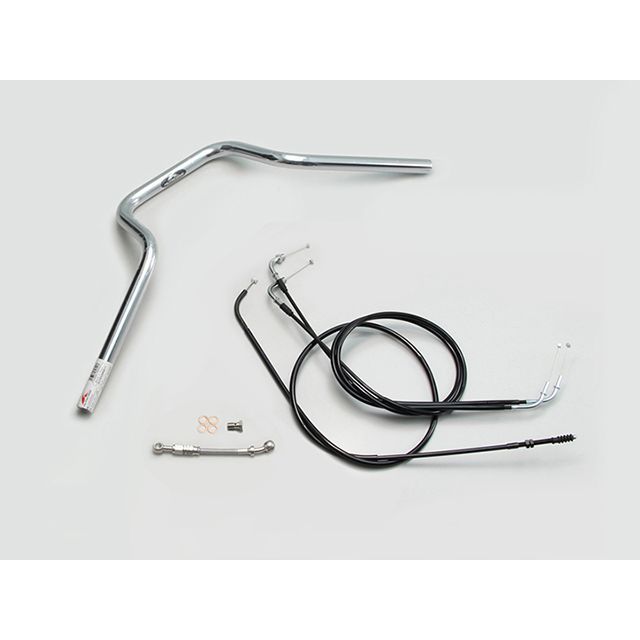 ハリケーン クォーター4型 ハンドルSET（クロームメッキ） W800 H717-904C｜モトメガネ 店