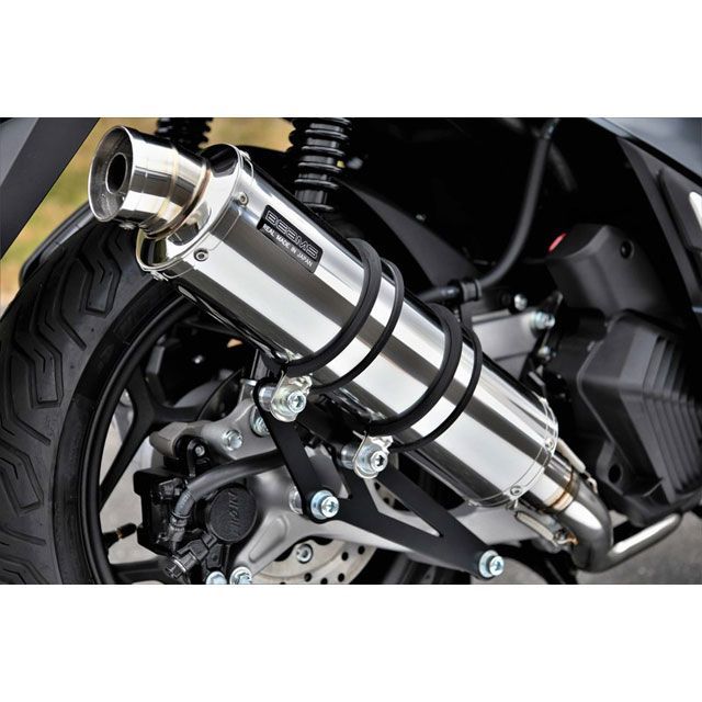 ビームス R-EVO ステンレスサイレンサー 政府認証 PCX125 G195-53-008