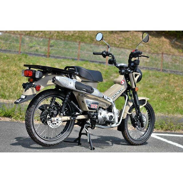 楽天市場】【雑誌付き】MORIWAKI CT125 ハンターカブ マフラー本体 MONSTER FullExhaust ブラック モリワキ :  パークアップバイク 楽天市場店