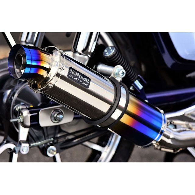 ビームス R-EVO チタンサイレンサー 政府認証 スーパーカブC125 G193-53-007｜モトメガネ 店