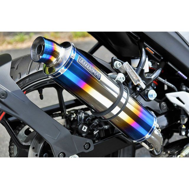 無料雑誌付き Bms Racing Factory ジクサー マフラー本体 R Evo ヒートチタンサイレンサー 政府認証 Bms Highsoftsistemas Com Br