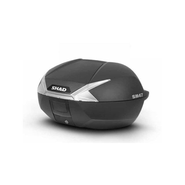 【メーカー直送】シャッド SH47 トップケース ホワイト カーボン 汎用 D0B47106