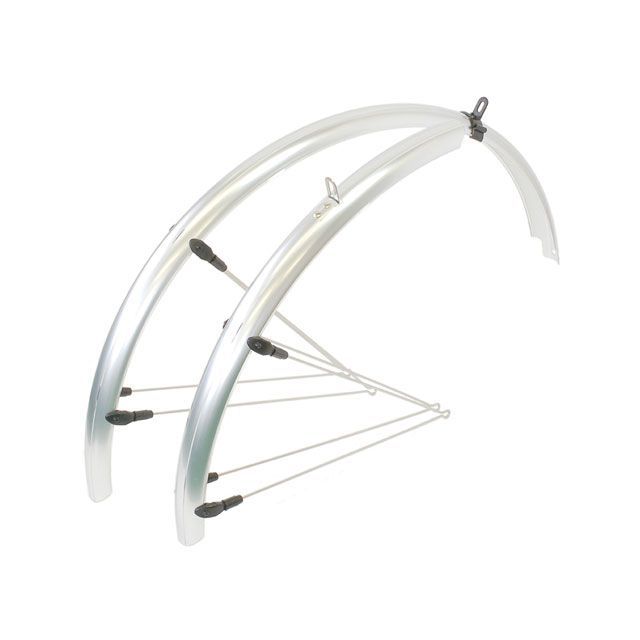 SUNNY WHEEL アクセサリー SW-814-700C F 700C用PCフルフェンダー(シルバー) サニーホイル(自転車)
