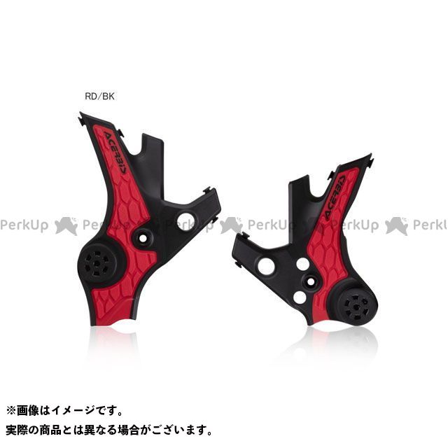 アチェルビス X-GRIP FRAME PROTECTOR（ブラック/レッド） CRF1100L AfricaTwin AdventureSports CRF1100L AfricaTwin AC-24554BK/RD