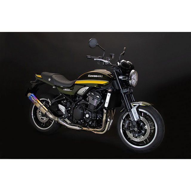 トリックスター 政府認証スリップオンマフラー 100&times;370 焼チタンGP-LOOK Z900RS JST-031-0YT｜モトメガネ 店