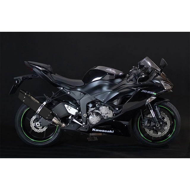 トリックスター 政府認証スリップオンマフラー IKAZUCHI ブラックエディション ZX-6R JST-030B-L4BT｜モトメガネ 店