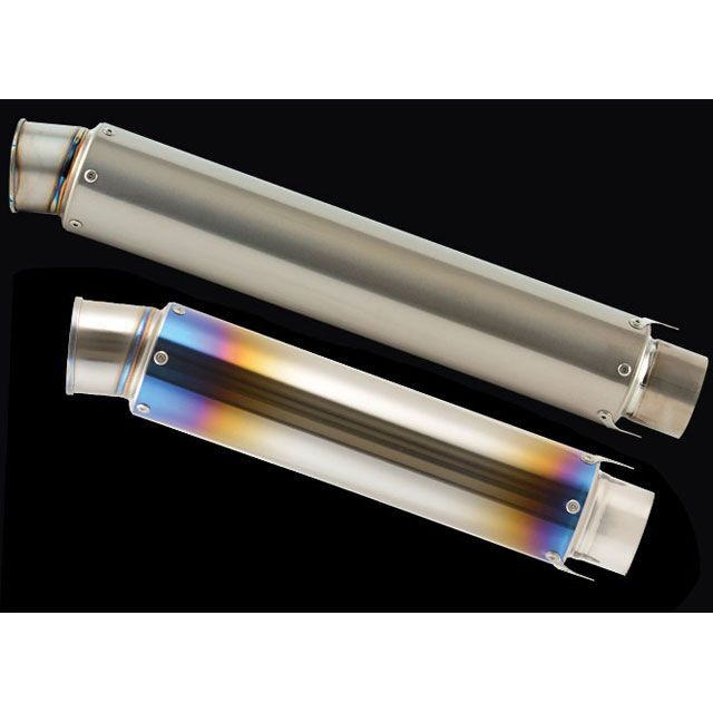ナイトロレーシング 4in1 手曲げチタンEXマフラー【HP】 Φ85 ストレイトチタンサイレンサー 420mm V1 Z1000J/R・Z1100R/GP EX-03HBT4H-V1|モトメガネ 店