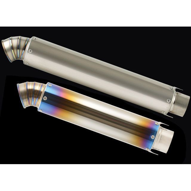 ナイトロレーシング 4in1 手曲げチタンEXマフラー【HP】 Φ85 ストレイトチタンサイレンサー 420mm V3 Z1000J/R・Z1100R/GP EX-03HBT4H-V3|モトメガネ 店