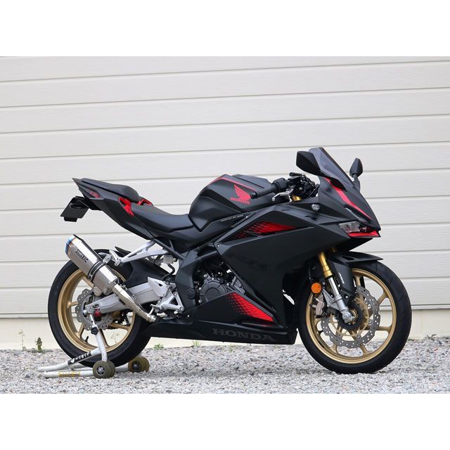 ダブルアールズ JMCA リアエキゾースト SS-OVAL（SHORT）タイプ ソリッドチタンサイレンサー仕様 CBR250RR SK1240JM｜モトメガネ 店