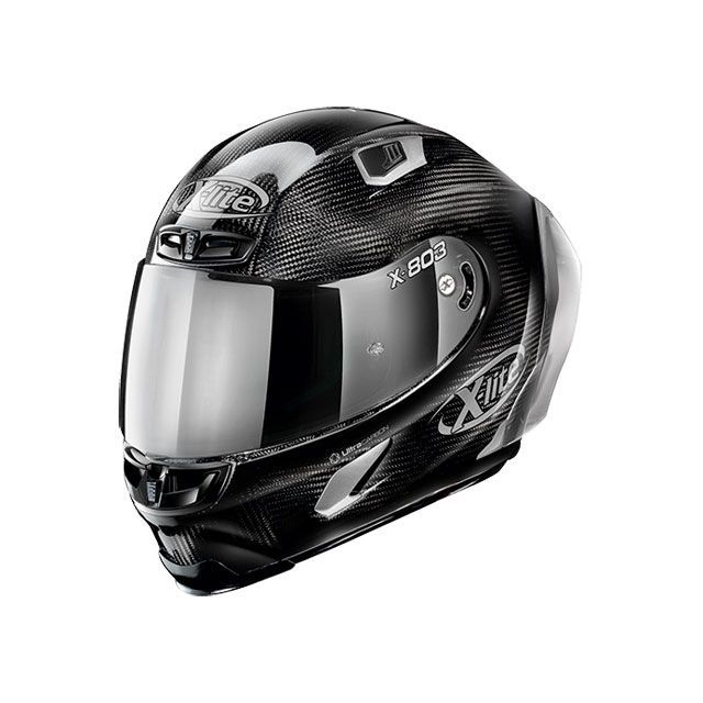 エックスライト X-803RS ULTRA CARBON シルバーエディション カーボン/44 サイズ XL/61-62cm 21040
