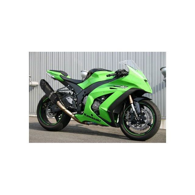 トリックスター レーシングスリップオンマフラー IKAZUCHI ブラックエディション ZX-10R RST-002K-L4BT｜モトメガネ 店