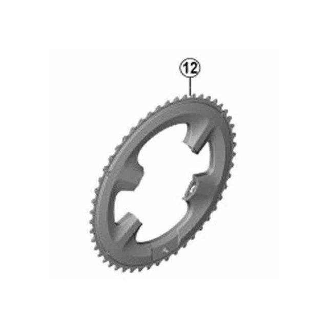 シマノ（自転車） Y1WF98070 FC-RS510 チェーンリング 52T-MT Y1WF98070