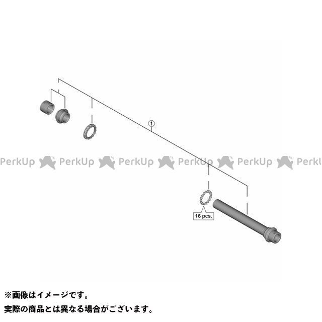 シマノ（自転車） Y3F598010 FH-R7070 ハブ軸組立品 玉間142mm Y3F598010