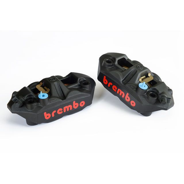 【楽天市場】brembo M4.34 P4 モノブロック CALIPER KIT 108mm FIXING BLACK 220.A397.50