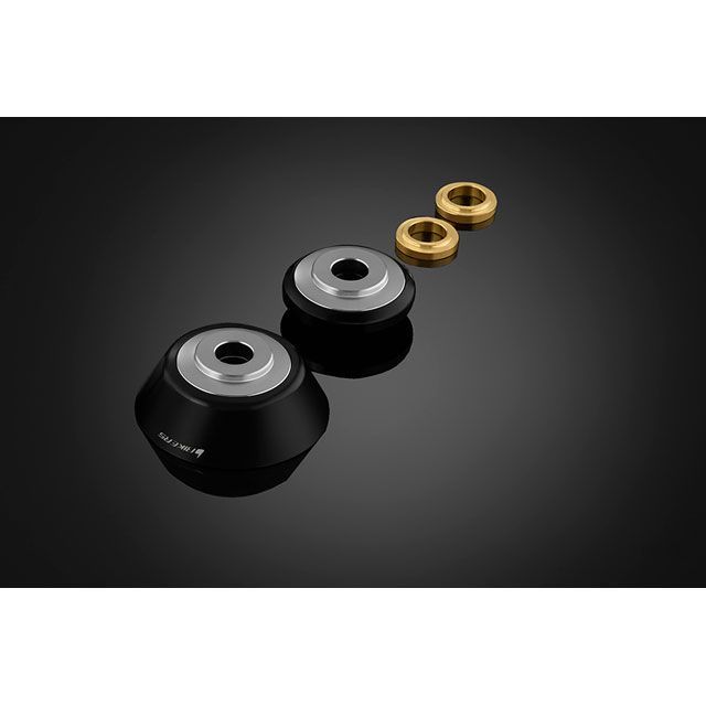 バイカーズ フロントホイールブッシュ L/R2ケ カラー ブラック H0531-BLK｜モトメガネ 店