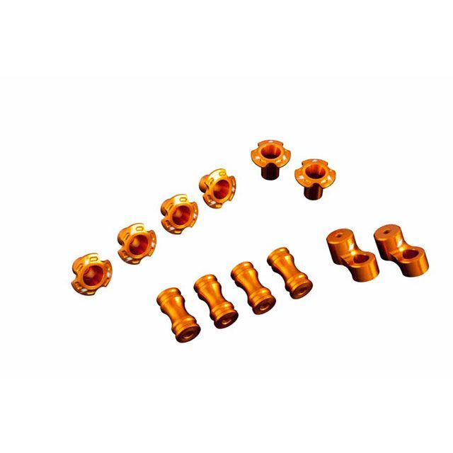 バイカーズ シュラウドワイドオフセットキット KSR PRO カラー オレンジゴールド K0150-OGD｜モトメガネ 店