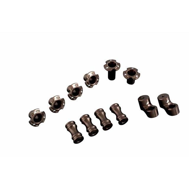 バイカーズ シュラウドワイドオフセットキット KSR PRO カラー チタンカラー K0150-TIN|モトメガネ 店