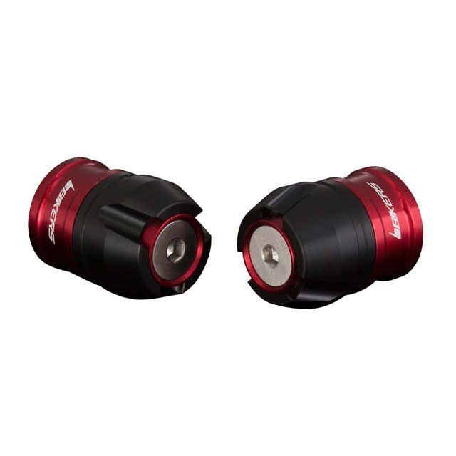 バイカーズ 純正ハンドル用バーエンド Ninja250 Z250 カラー レッド K0226-RED|モトメガネ 店