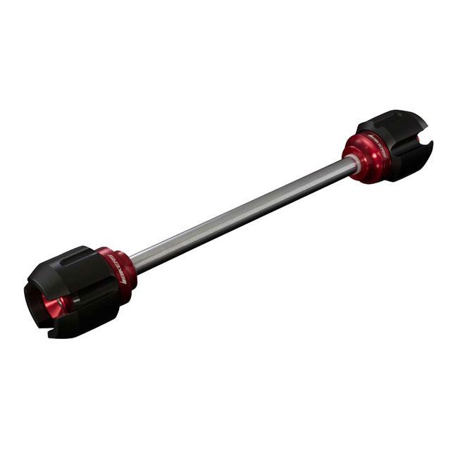 バイカーズ フロントアクスルスライダー Ninja250 Ninja250R カラー レッド K0212-RED｜モトメガネ 店