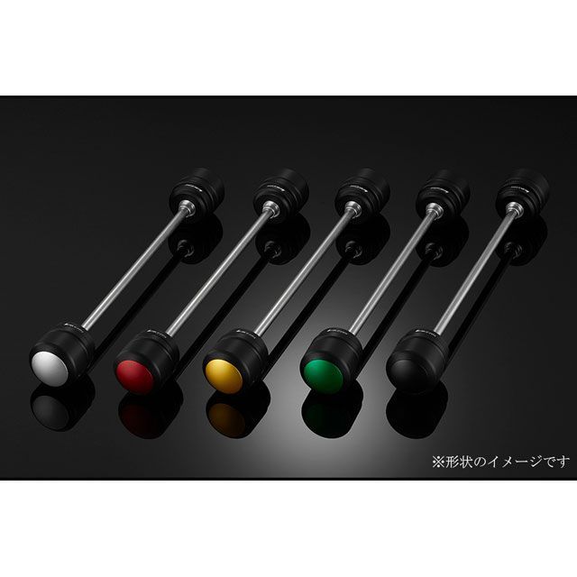 バイカーズ フロントアクスルスライダー Ninja650/Z650 カラー グレー K0389-GRY|モトメガネ 店