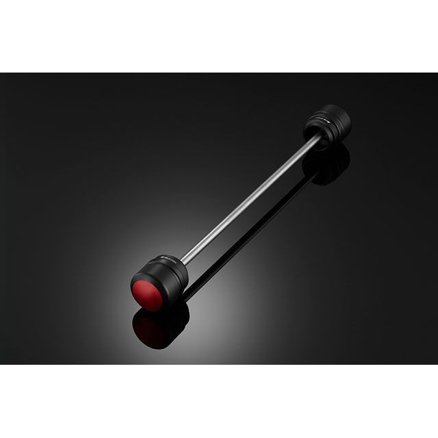 バイカーズ リアアクスルスライダー Ninja650/Z650 カラー レッド K0390-RED｜モトメガネ 店