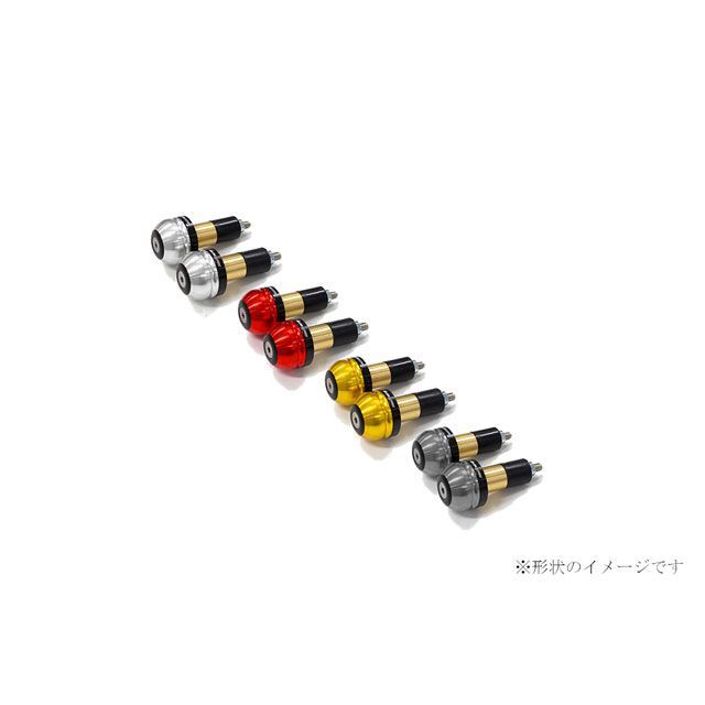 バイカーズ セパハン用バーエンド カラー グリーン H0782-GRN|モトメガネ 店
