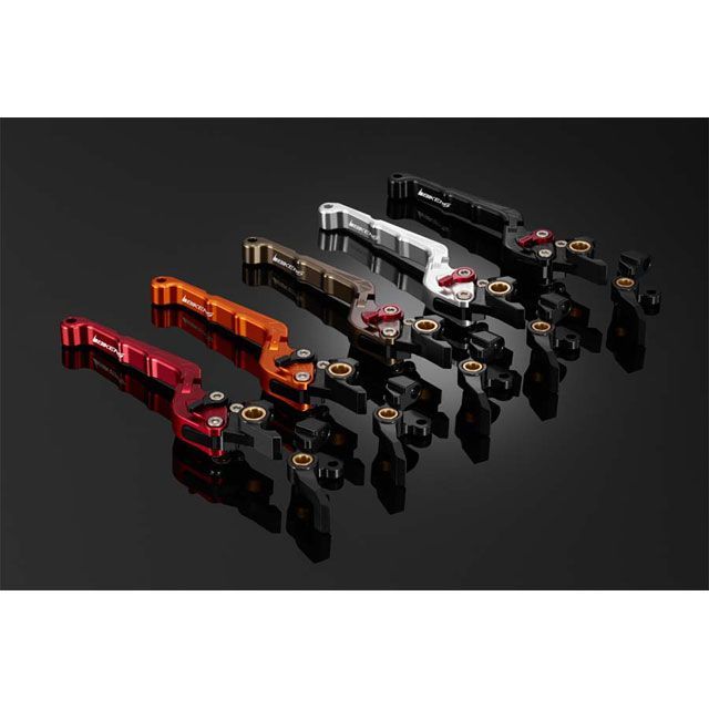 バイカーズ 可倒式ADJブレーキレバー右 TRICITY125 TRICITY155 カラー オレンジゴールド Y0101-OGD|モトメガネ 店