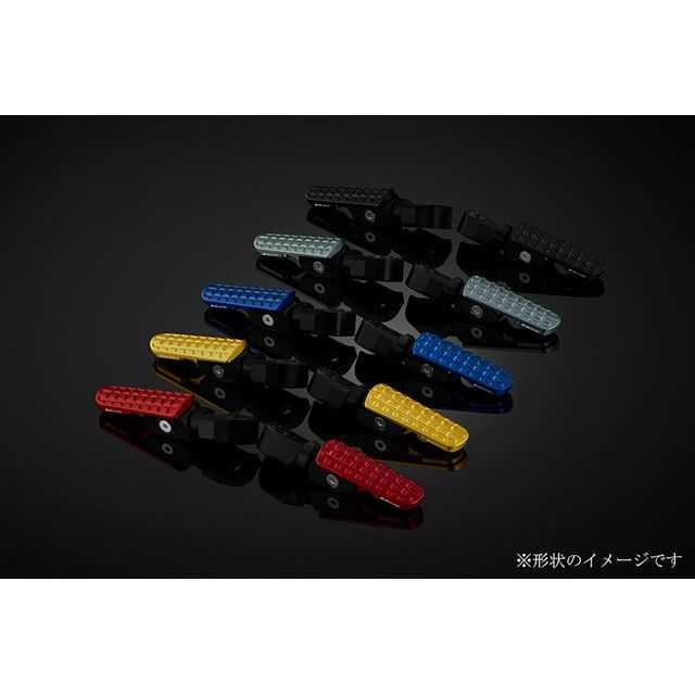 バイカーズ リアタンデムステップ L/R2ケ XMAX カラー シルバー Y0317-SLV|モトメガネ 店