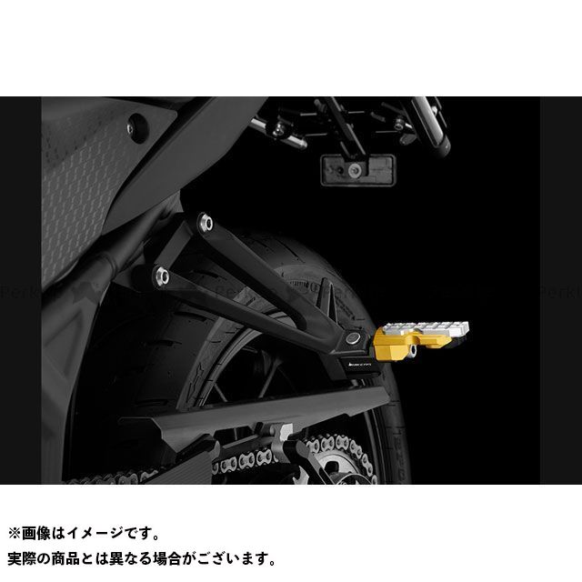 BIKERS タンデムステップ関連パーツ リアタンデムステップ L R2ケ カラー