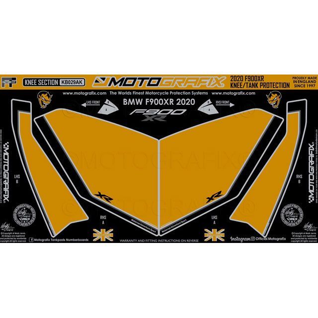 モトグラフィックス ボディパッド ニー F900XR MT-KB029AK｜モトメガネ 店
