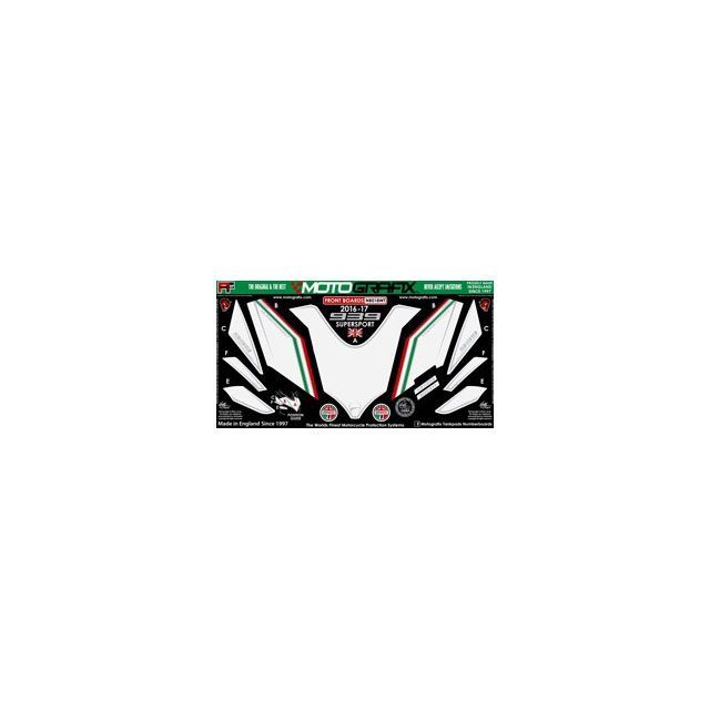 モトグラフィックス ボディーパッド フロント（WT） Supersport939 MT-ND018WT｜モトメガネ 店