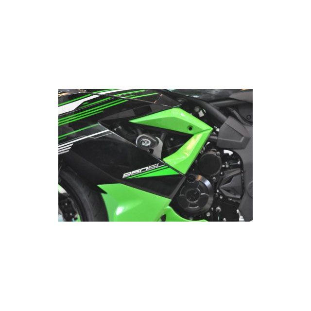 アールアンドジー エアロクラッシュプロテクター ブラック Ninja250SL RG-CP0381BL｜モトメガネ 店