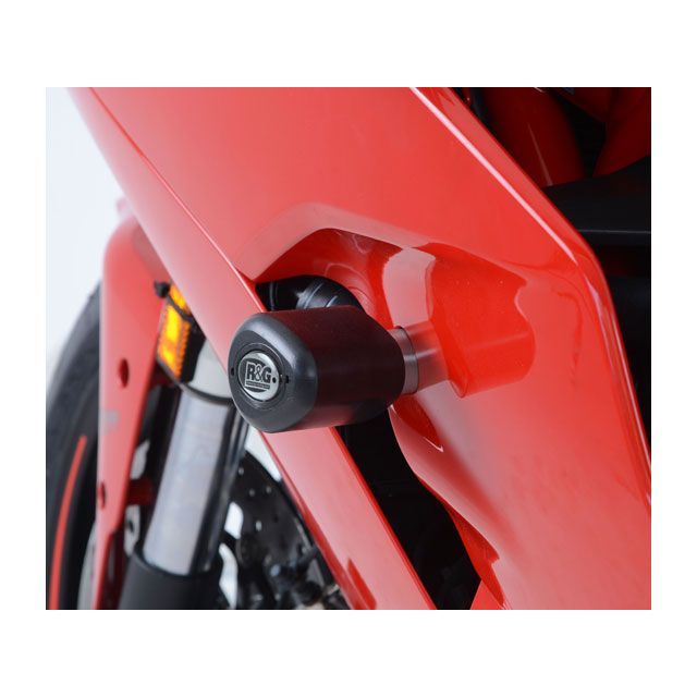 アールアンドジー エアロクラッシュプロテクター ブラック Supersport/S RG-CP0427BL|モトメガネ 店