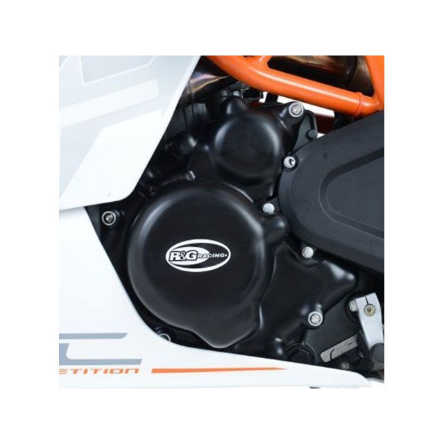 アールアンドジー エンジンケースカバーセット（ブラック） RC125/200 RG-KEC0074BK｜モトメガネ 店