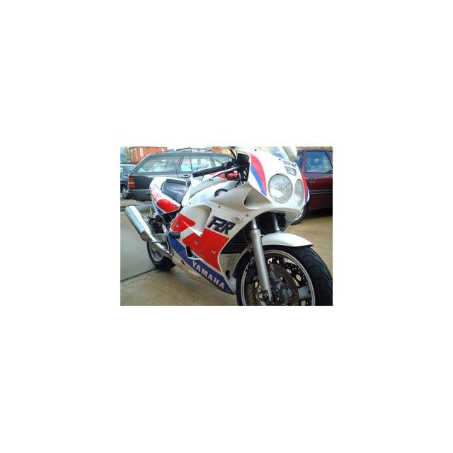 アールアンドジー クラッシュプロテクター ホワイト FZR1000（GENESIS/EXUP） RG-CP0112WH