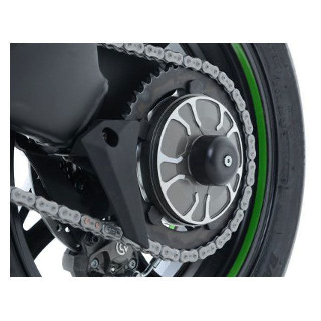 アールアンドジー スイングアームプロテクター ブラック Ninja H2/H2R RG-SP0067BK