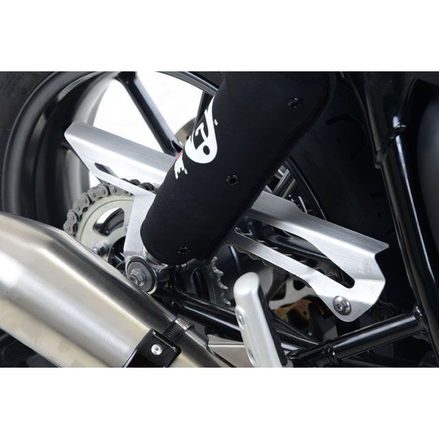 アールアンドジー チェーンガード シルバー STREET TWIN T120 Bonneville RG-CG0011SI|モトメガネ 店