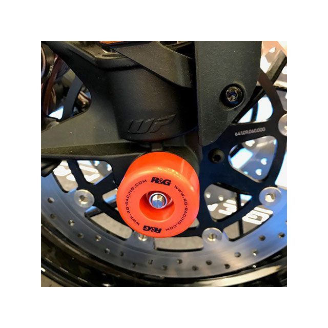 アールアンドジー フォークプロテクター オレンジ 990R SuperDuke（Special Edition）/790Duke RG-FP0072OR