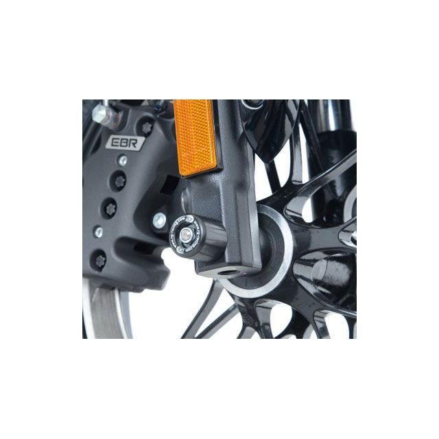 アールアンドジー フォークプロテクター ブラック EBR 1190 RX/SX RG-FP0163BK