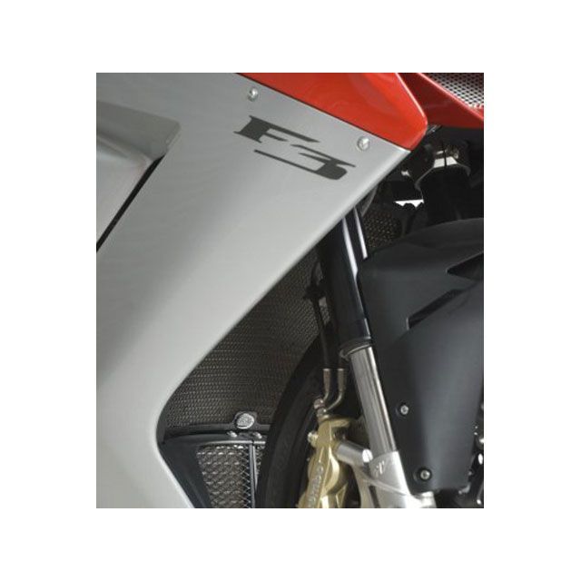 アールアンドジー ラジエターガード ブラック Superveloce F3 RG-RAD0129BK｜モトメガネ 店
