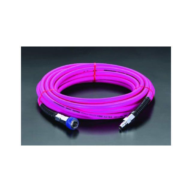 エスコ 6.5/10.0mmx10m ウレタンホース（カプラー付） EA125BP-10