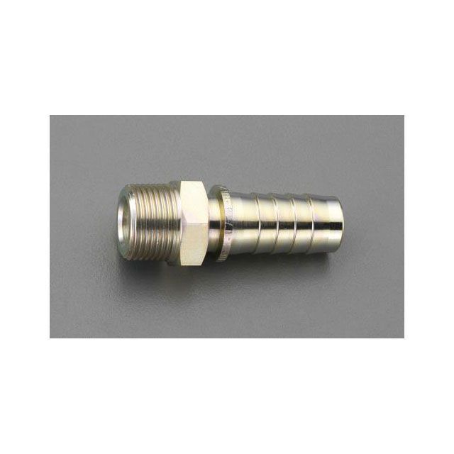 エスコ R 2” x50mm 雄ねじステム（スチーム用/スチール製） EA141BP-200