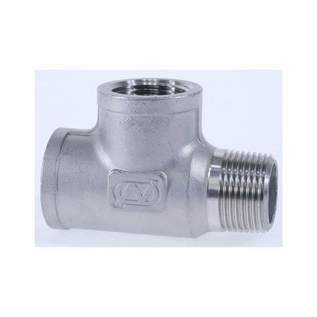 エスコ Rc3/4”xRc3/4”xR3/4” サービスチーズ（ステンレス製） EA469AX-6