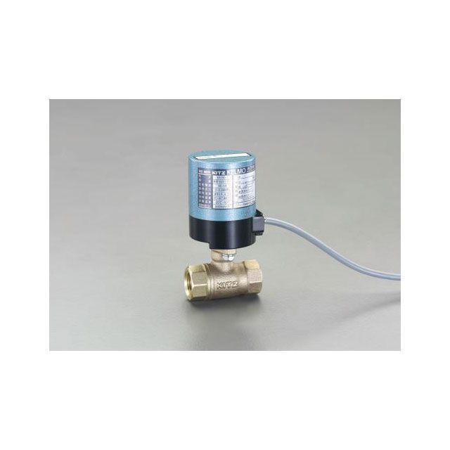 エスコ Rc 1/2” 電動式ボールバルブ（AC100V） EA470BG-4