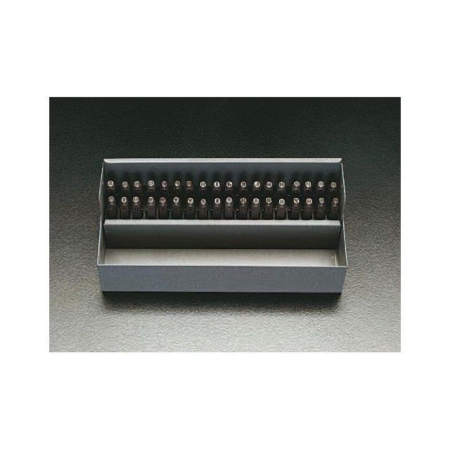 エスコ 4.0mm 英字・数字 刻印セット EA591HT-4|モトメガネ 店