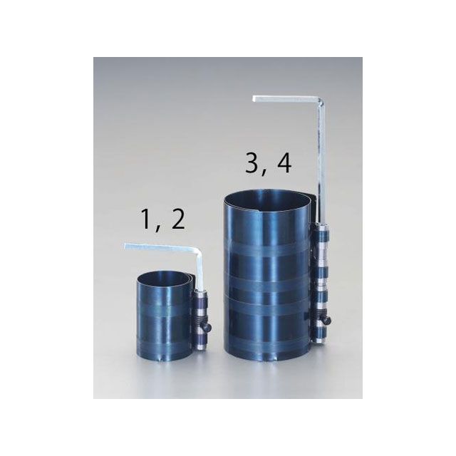 エスコ 178-254mm ピストンリングコンプレッサー EA603DA-4｜モトメガネ 店