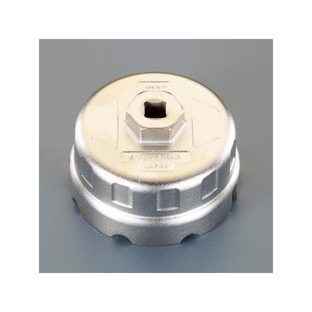 エスコ 71.0mm カップ型オイルフィルターレンチ（ろ紙交換型） EA604AV-71